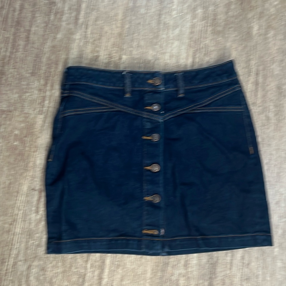 Pacsun denim mini skirt